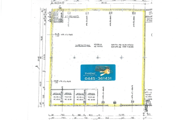 planimetria - OPIFICIO ZANè (VI) PERIFERIA